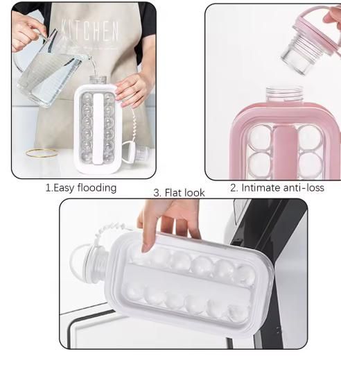 FrostFlow™ Ice Bottle – Chill & Pour in Style