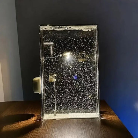 Mini Street Lamp Night Light Diorama
