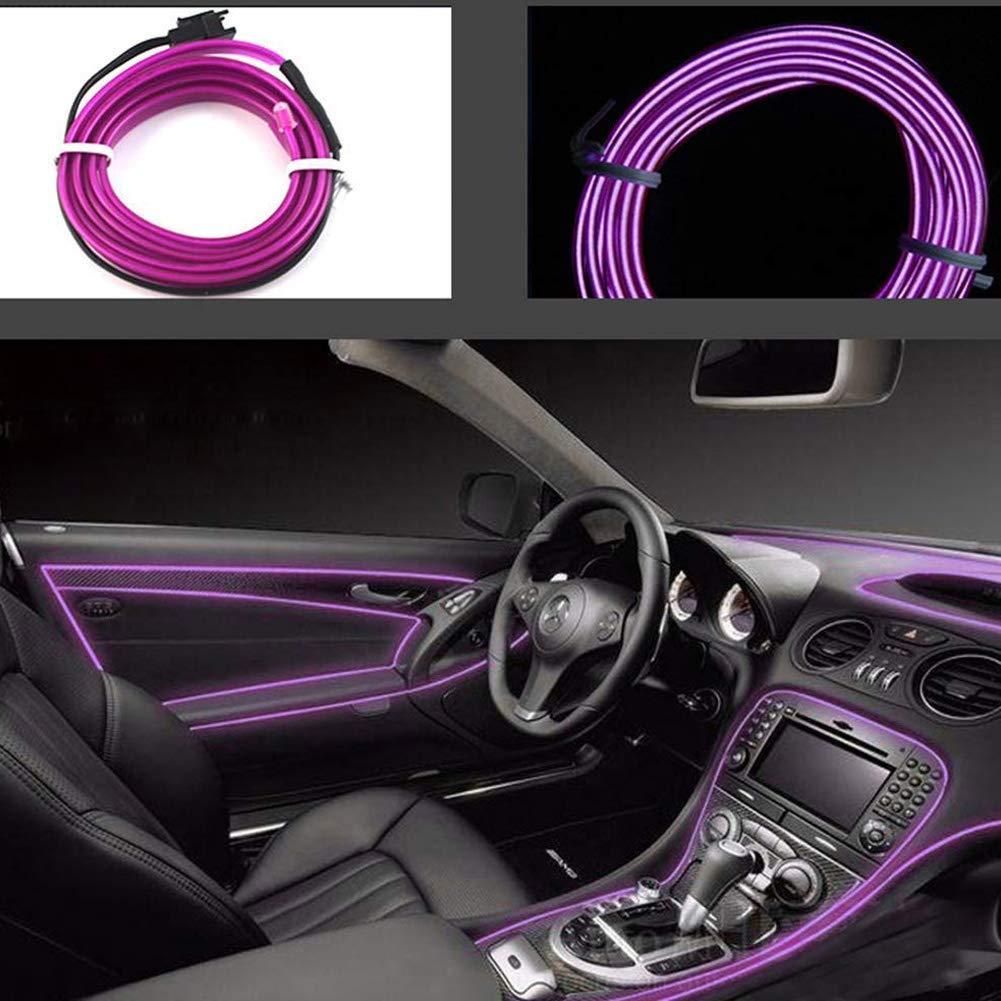 GlowDrive™ Ambient Neon LED Strip – 5M Car Interior Light Kit (USB + Fuse Protection)