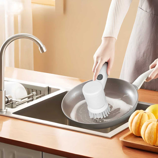 5 in 1 Handheld  Cleaning Brush Scrubber (With 3 FREE Scrubs)