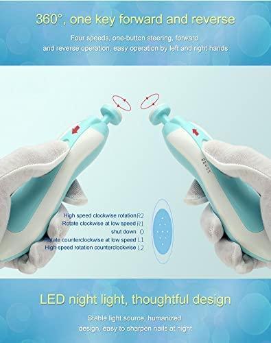 Baby Nail Clippers with LED Light + Free Extra Clippers Set!
