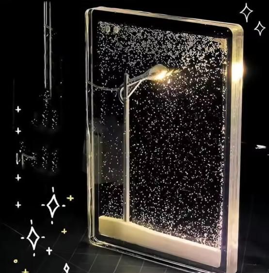 Mini Street Lamp Night Light Diorama
