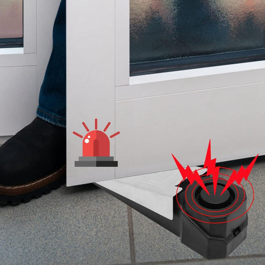 SafeGuard™ Door Stop Alarm – 2-in-1 Security & Door Jammer