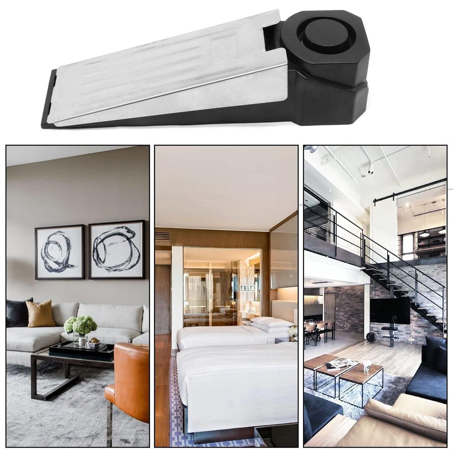 SafeGuard™ Door Stop Alarm – 2-in-1 Security & Door Jammer