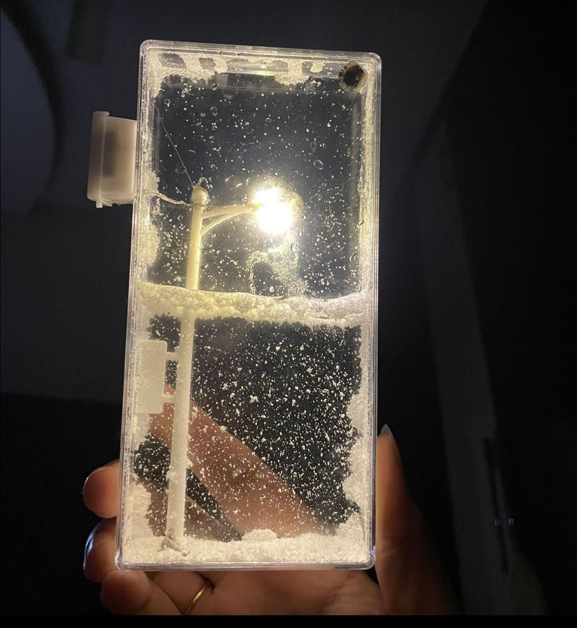 Mini Street Lamp Night Light Diorama