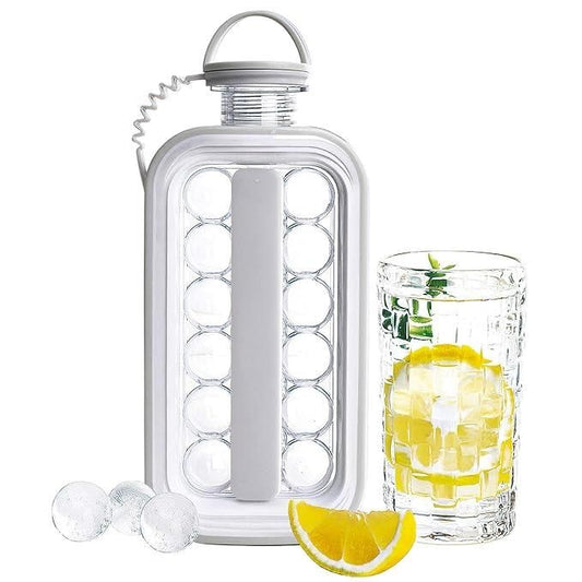 FrostFlow™ Ice Bottle – Chill & Pour in Style
