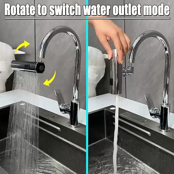 HydroFlex™ 3-in-1 Smart Touch Kitchen Faucet