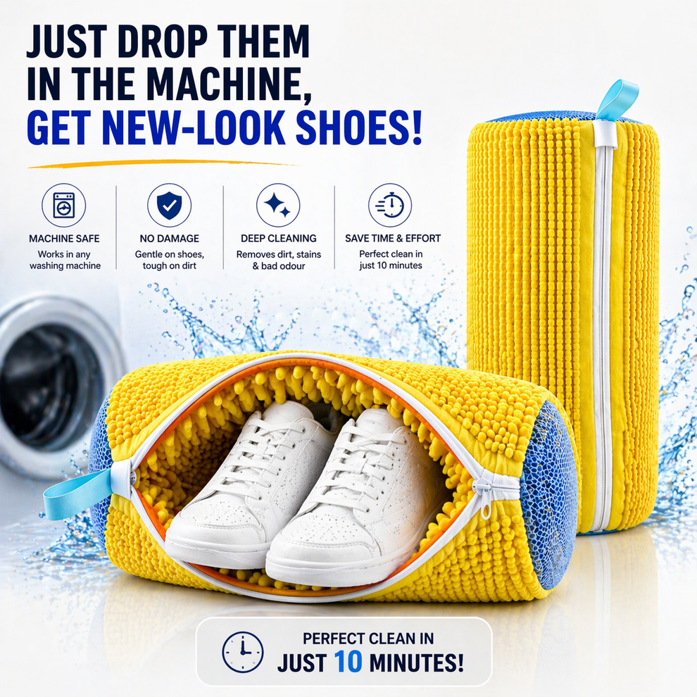 Premium Shoe Cleaning Bag for Washing Machine - Reusable & Durable